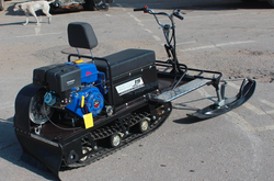 Мотобуксировщик РАЗГУЛЯЙ-17 Стандарт с лыжным модулем