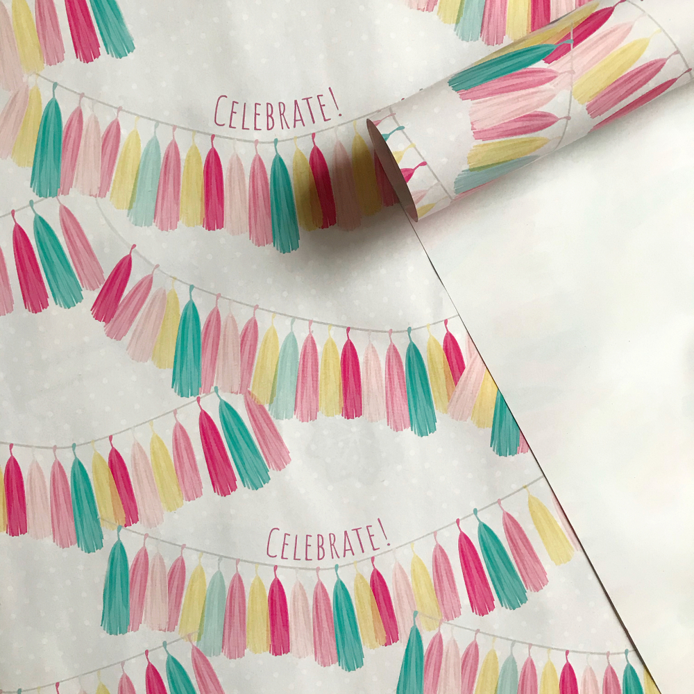 Крафт бумага "Celebrate" лист 70х100 см