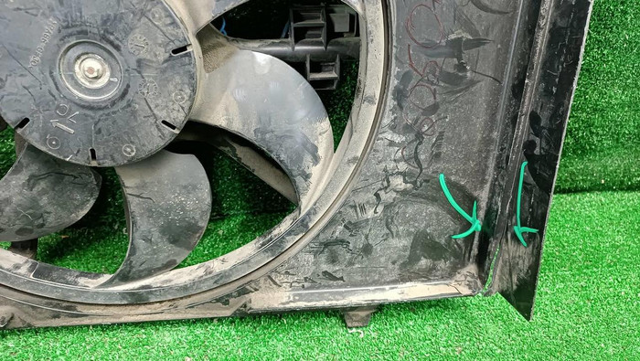 Диффузор с вентилятором Nissan Juke 1 YF15 (2010-2019)