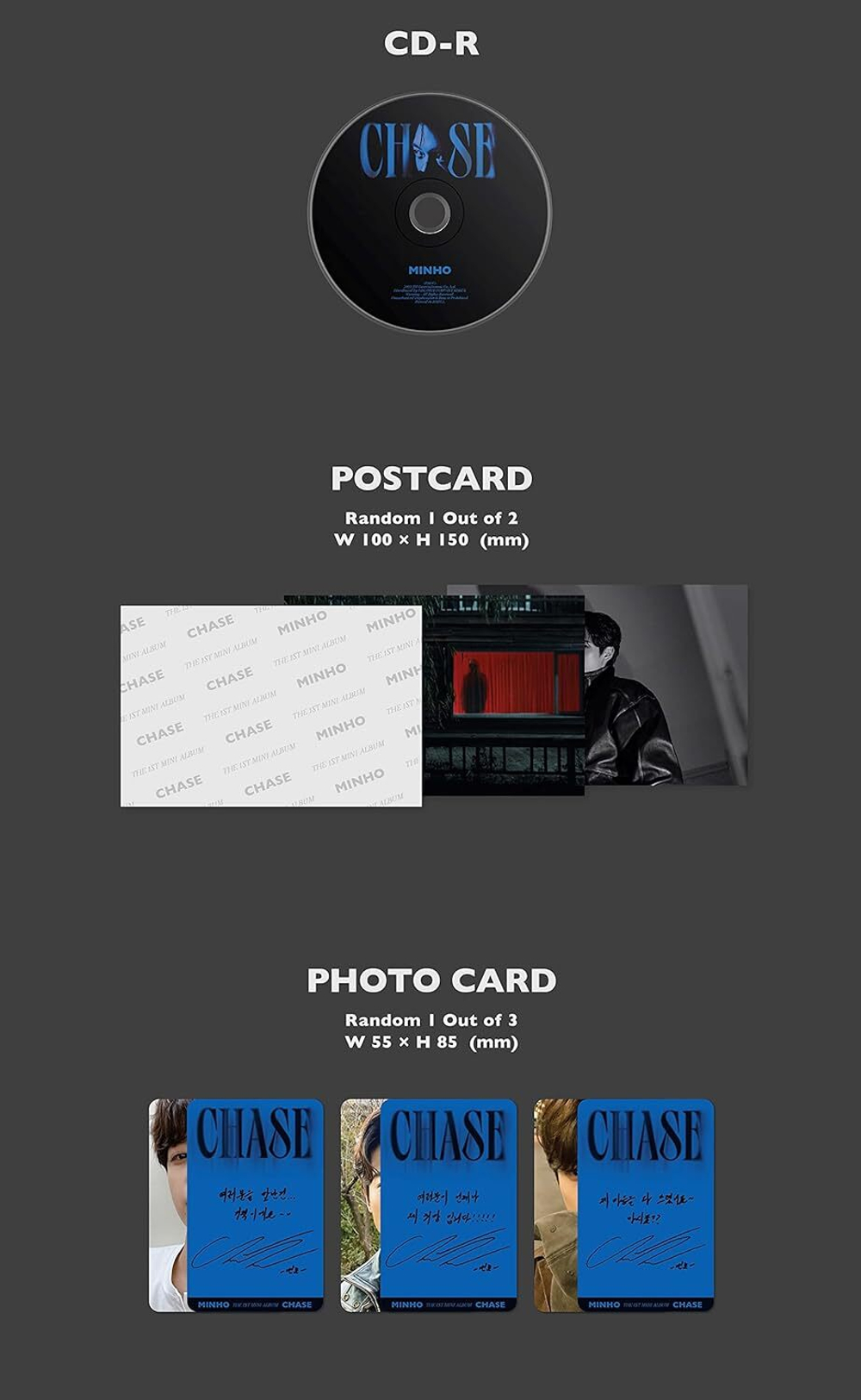 Альбом MINHO (SHINee) - [CHASE] (Beginning Ver.)