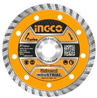 Диск алмазный сегментированный 230х10х3х22мм INGCO DMD032301 INDUSTRIAL