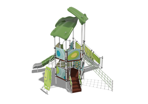 Детский городок «Ява» (паттерн Papercut)