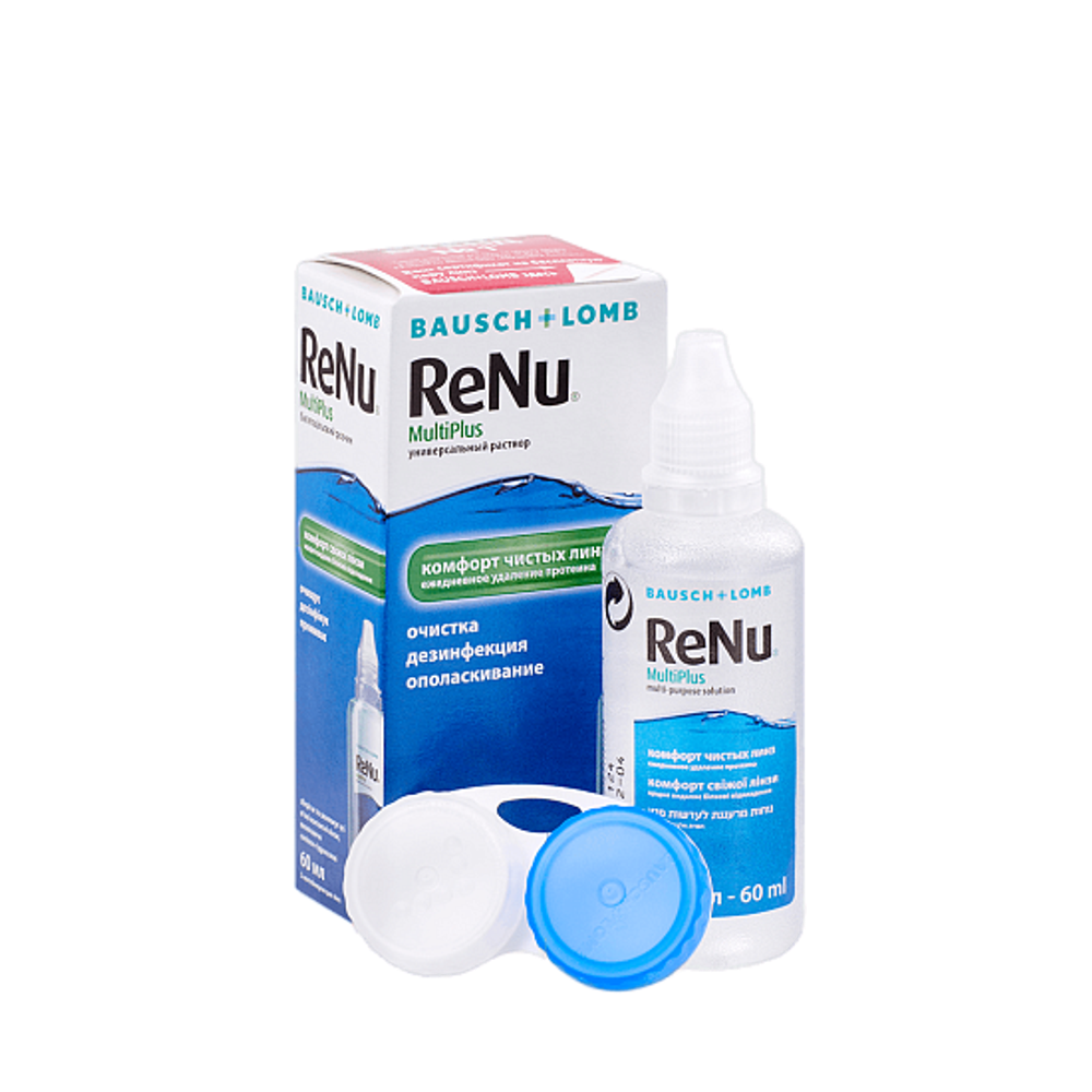 Универсальный раствор Renu Multi Plus купить в интернет магазине Линзынадом24.рф