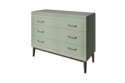 Комод 3 ящика Гориция Зелёный самшит