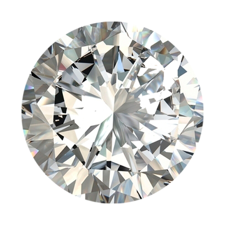 Лабораторно-выращенный бриллиант Кр-57 5.11-5.14 мм D/VVS2 0.52 ct
