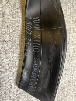 Камера переднего колеса R14" 2,25/2,50 для питбайка или электровелосипеда