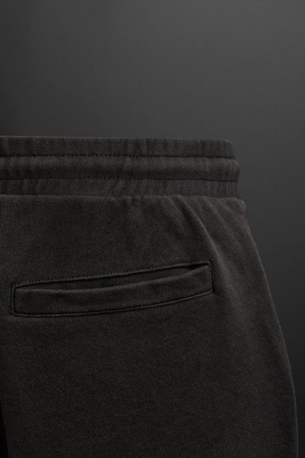 ZARA ШОРТЫ-ДЖОГГЕРЫ, ЧЕРНЫЙ