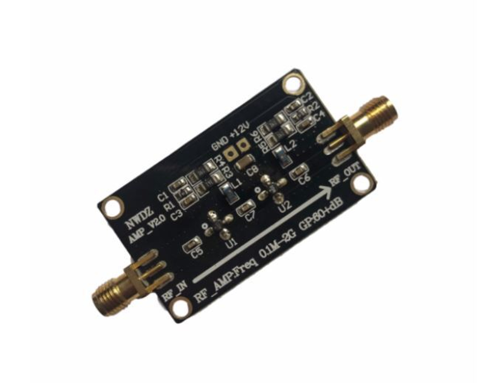 Усилитель радиочастотный 60dB 0.1MHz-2GHz LNA