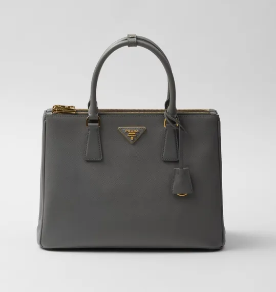 Большая сумка Prada Galleria из сафьяновой кожи