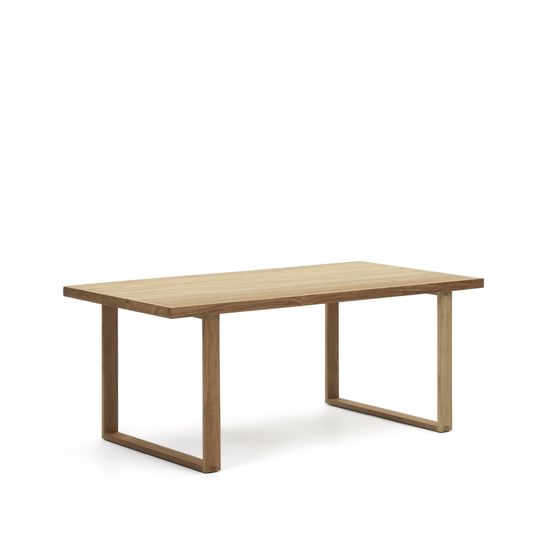 Canadell Уличный стол из 100% переработанного тикового дерева 180 x 90 см Испания La Forma