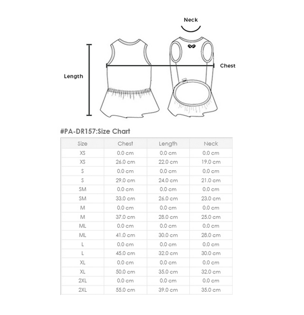 157 PA-DR Платье-пачка "Puppy Angel - TUTU Dress"