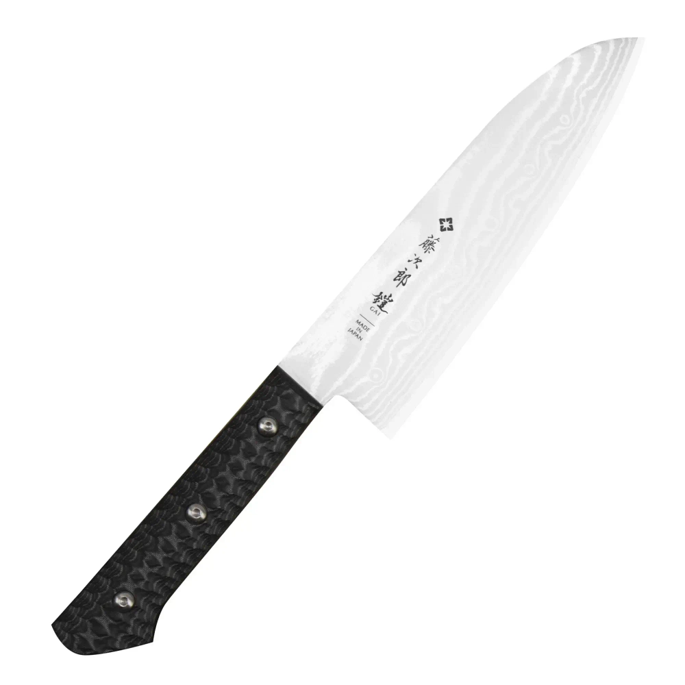 Tojiro Нож Gai Damascus 17 см Santoku
