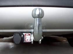 Фаркоп оцинкованный Galia C031A для Citroen C8 2002-2010, FIAT Ulysse 2002-2010, Lancia Phedra 2002-2010, Peugeot 807 2002-2010(паспорт и сертификат в комплекте)(без электрики)