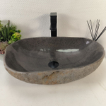Раковина из речного камня RS-65239 57*40*14 0862