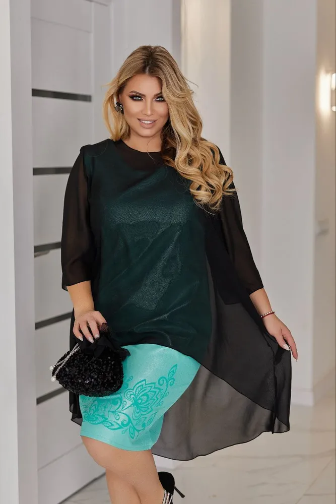 Платье с накидкой УК-978-1 Fabrika