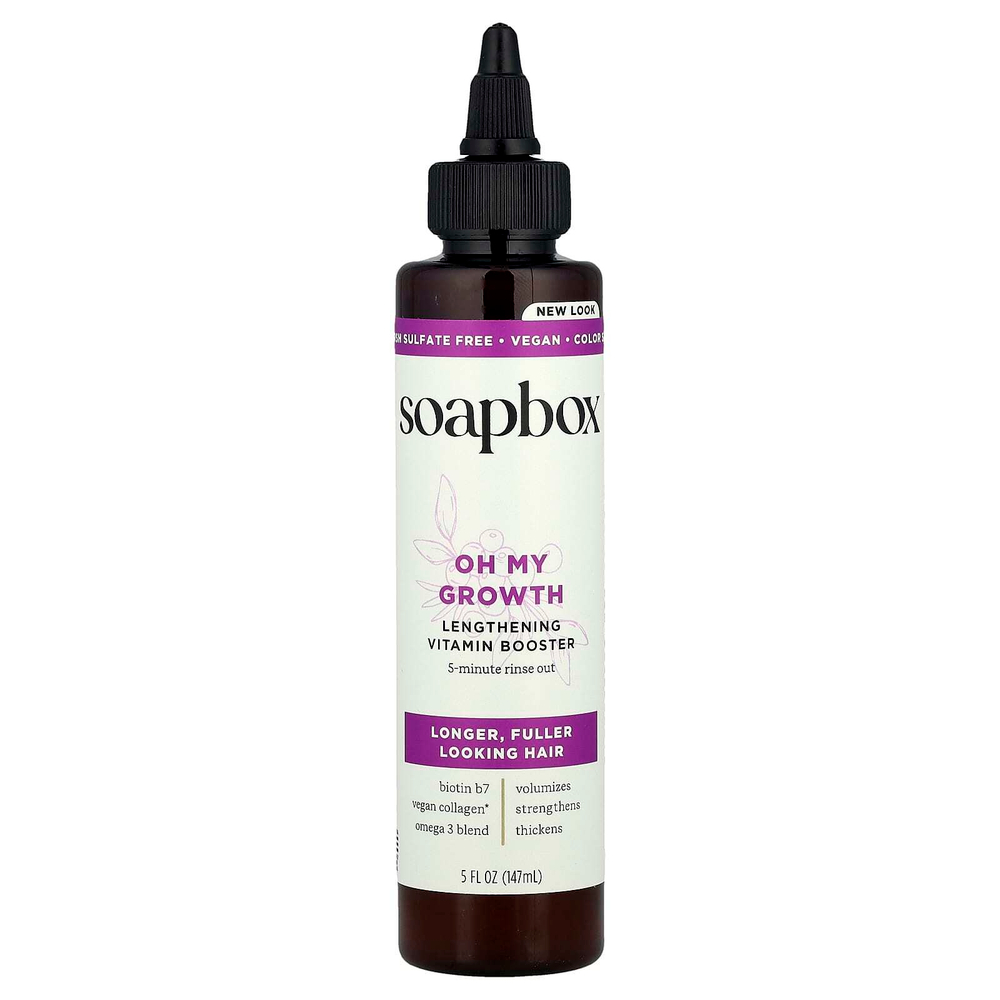 Soapbox, Oh My Growth, Lengthening Vitamin Booster, 5 fl oz (147 ml)