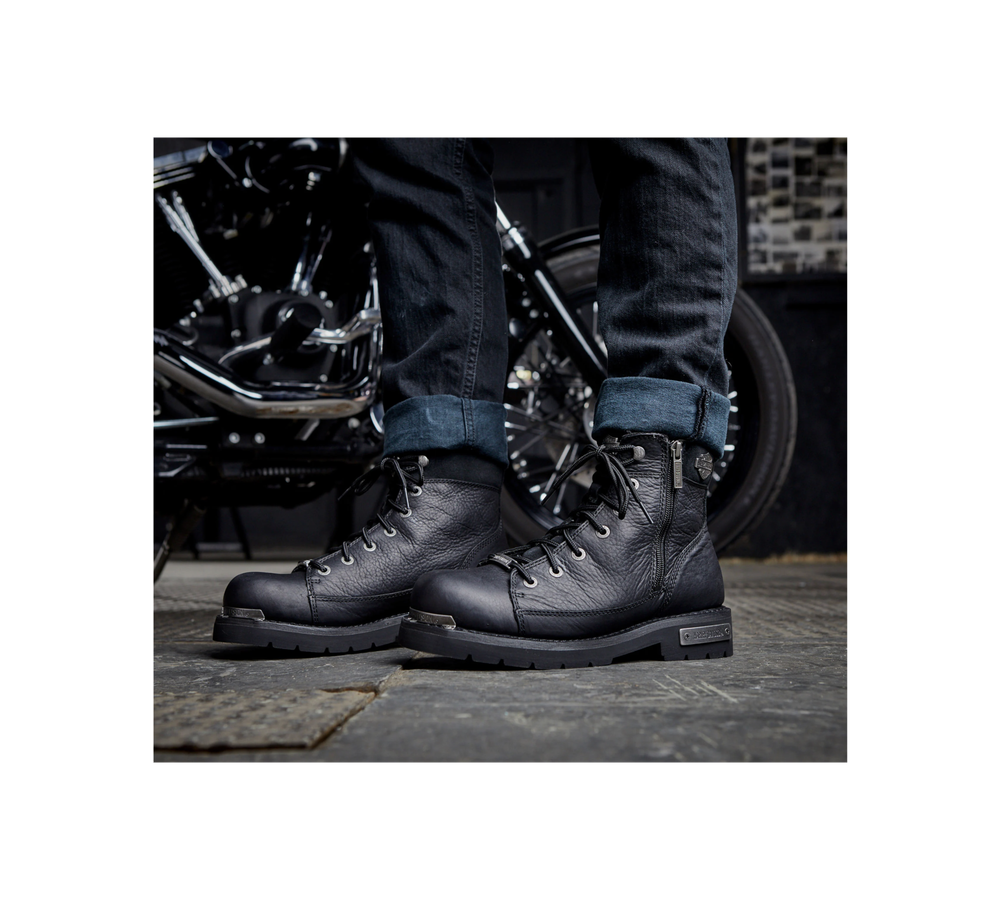 Мужские кожаные сапоги Harley Davidson