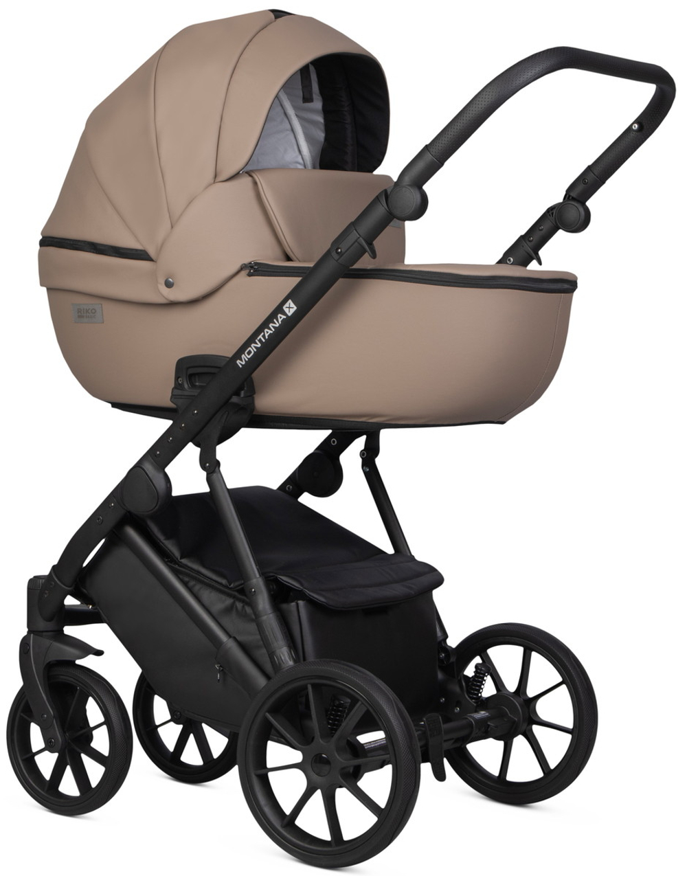 Детская коляска Riko Basic Montana X Ecco 3 в 1 22 Beige (бежевый)