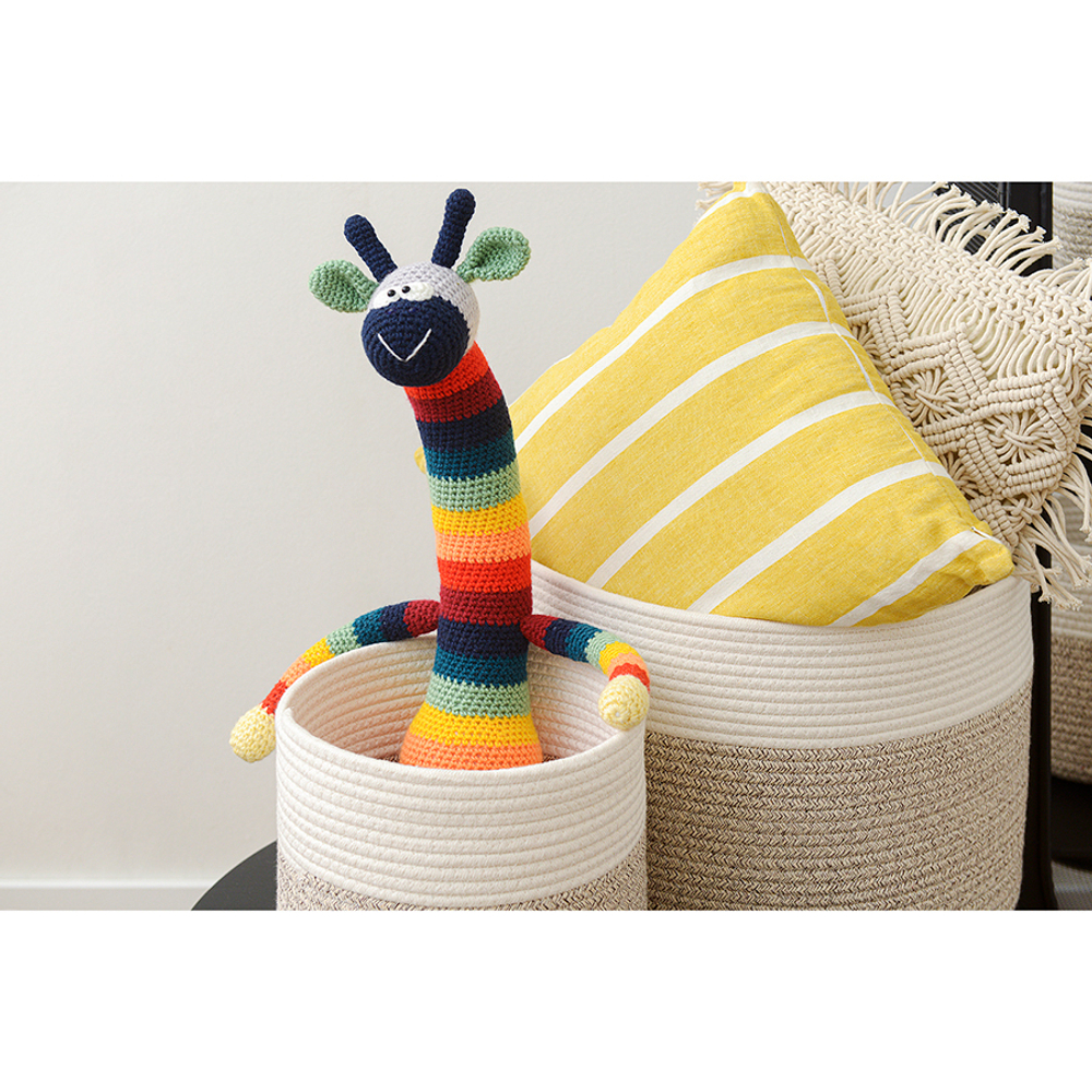 Кашпо gerd, D28х27 см кремовое/светло-бежевое