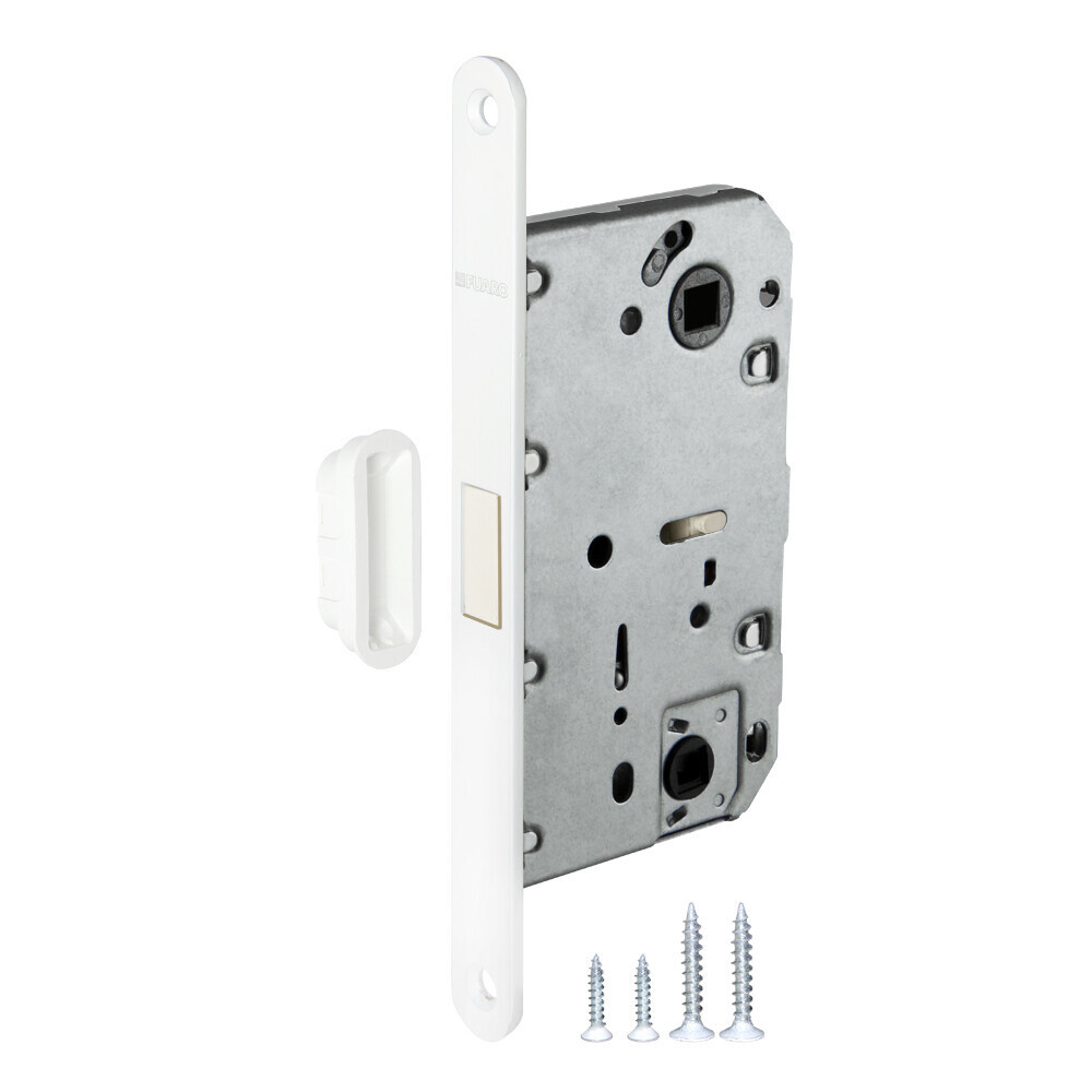 Замок сантехнический магнитный Фуаро MAGNM96WC-50 (M96WC-50) WH, цвет белый (гарантия - 12 месяцев)