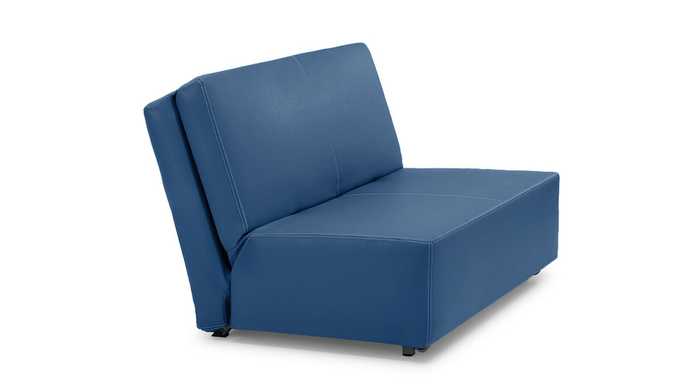 Диван Лорт Galaxy Blue 122*100*86 см, Синий Экокожа Аккордеон Фиеста