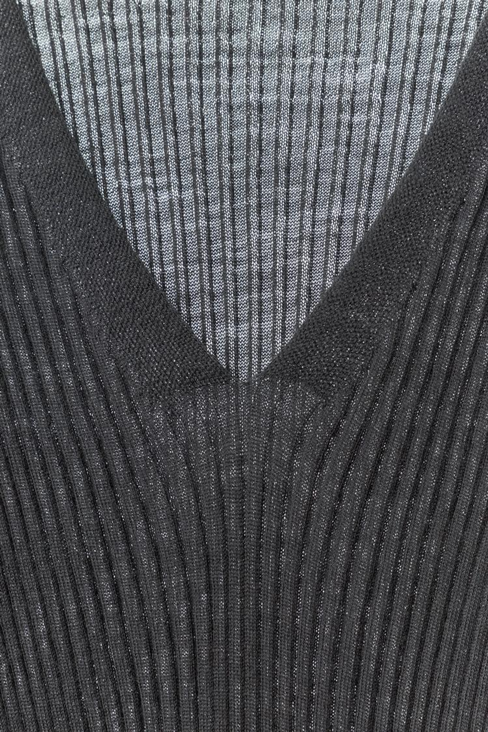 ZARA ТОП В РУБЧИК ИЗ 100% ШЕРСТИ, СЕРЫЙ