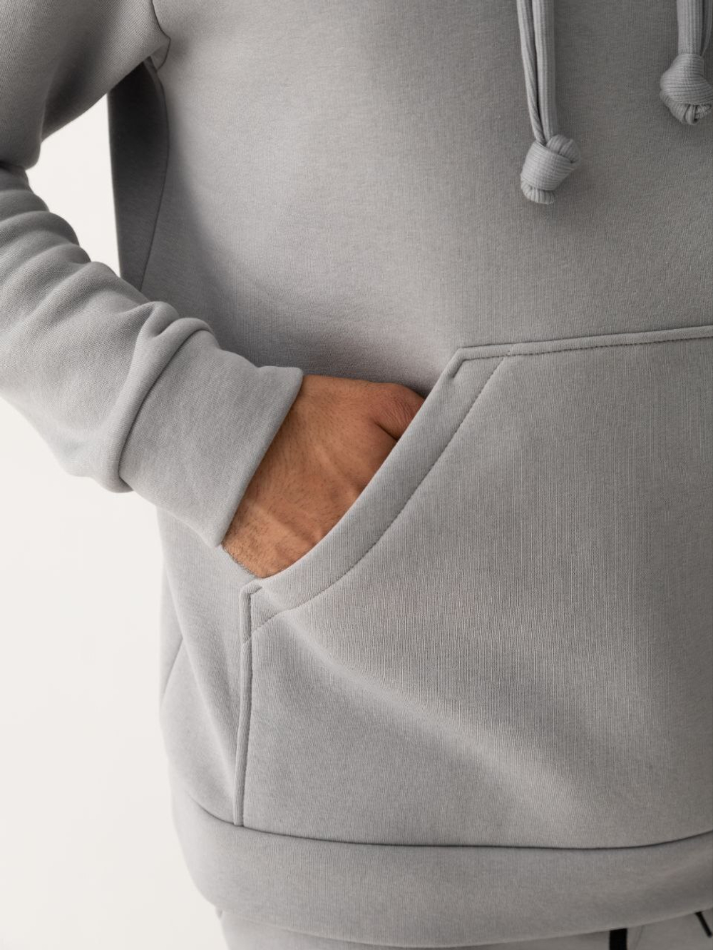 Костюм мужской спортивный теплый. Грей