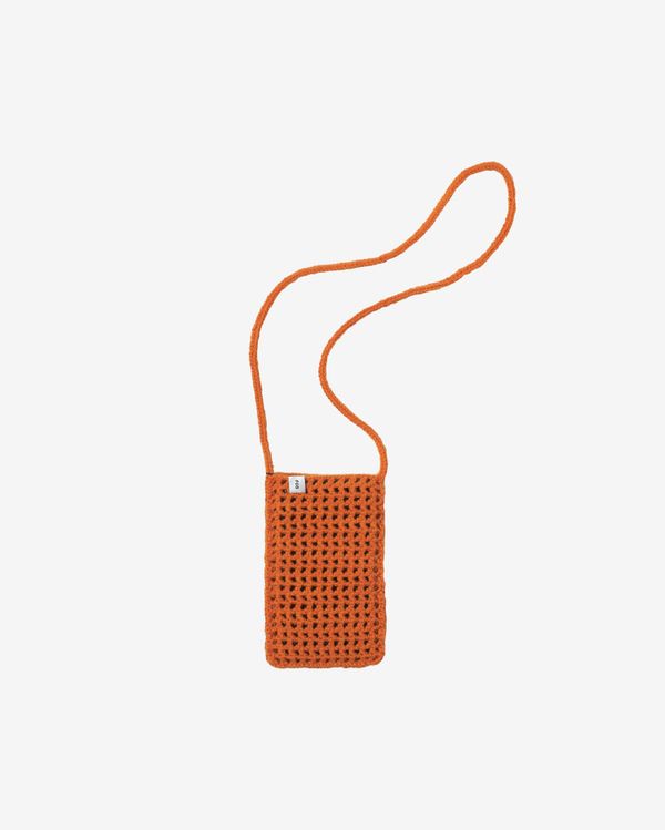 Вязаная сумочка FOS Оранжевая - фото 1
