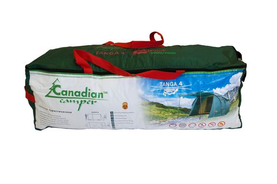 Палатка Canadian Camper TANGA 4, цвет woodland