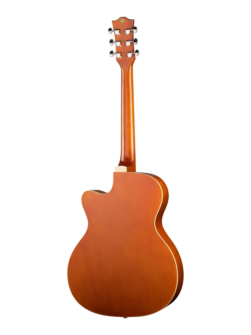 Caraya F565C-N Акустическая гитара, с вырезом. Верхняя дека: ясень. Задняя дека и обечайка: липа. Накладка грифа: палисандр.