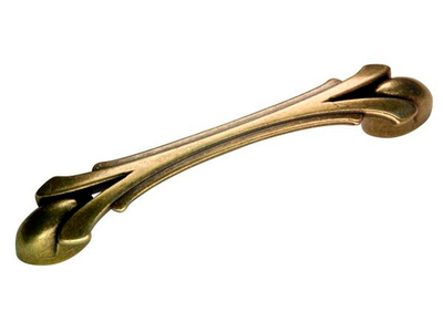 Ручка мебельная скобка EDSON 1500 ANTIQUE BRONZE 96мм /25