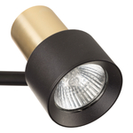 Citilux SAT CL505621 Спот поворотный с выключателем Чёрный+Золото