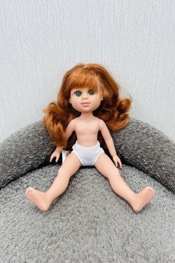 УЦЕНКА Кукла BERJUAN виниловая 35см My Girl без одежды (2886)
