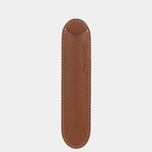 Чехол для ручки Stylo из кожи теленка, цвета карамель