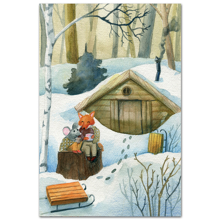 Мышка и лисичка