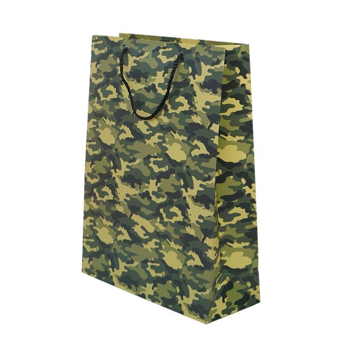 Пакет подарочный "Камуфляж", 18*23*10 / 1 шт