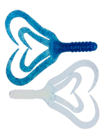 Твистер Helios Credo Four Tail 3,35"/8,5 см Cola 10шт. (HS-20-045)