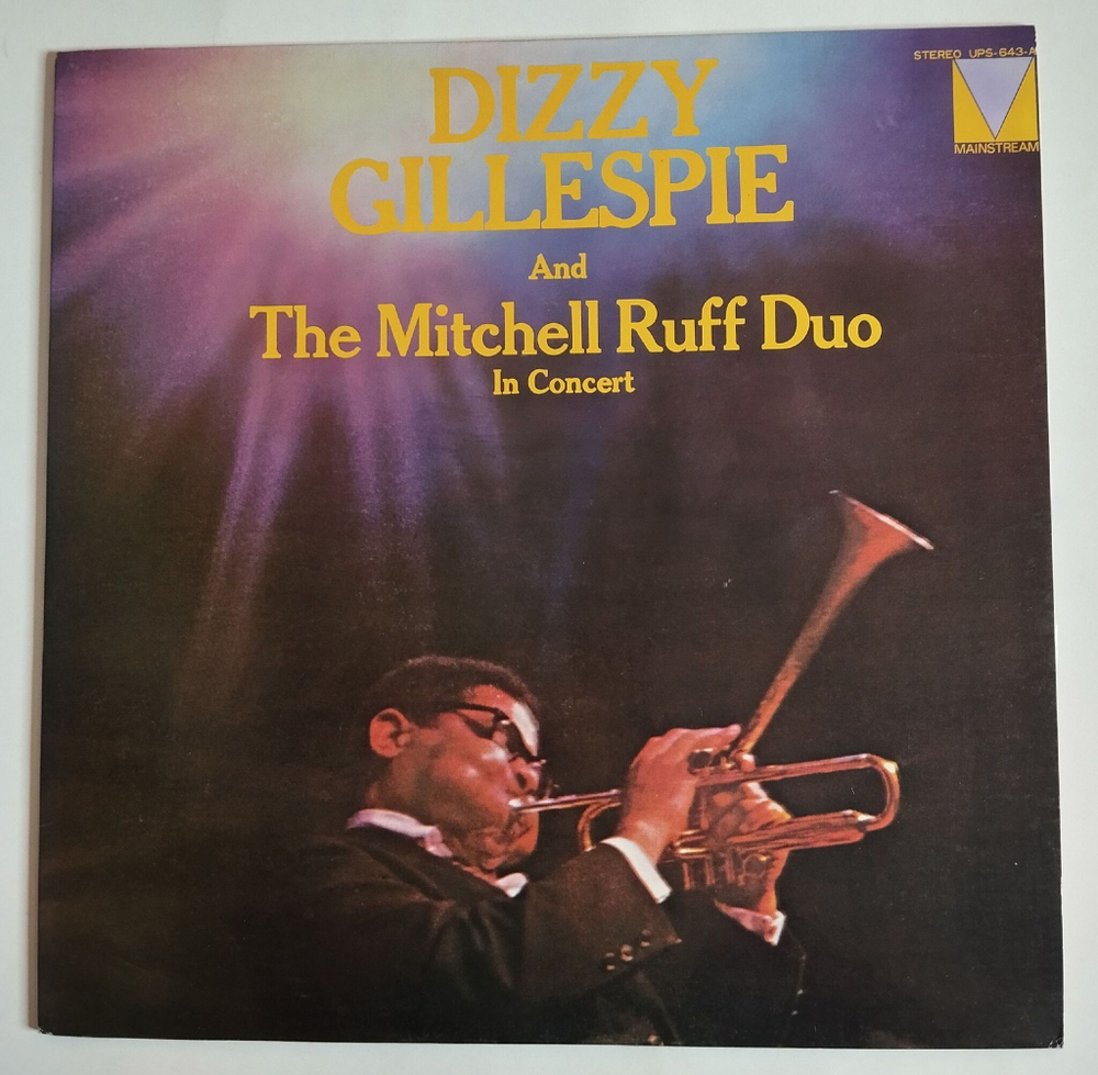 Винтажная виниловая пластинка LP Dizzy Gillespie And The Mitchell Ruff Duo In Concert (Japan 1972) (No Obi)