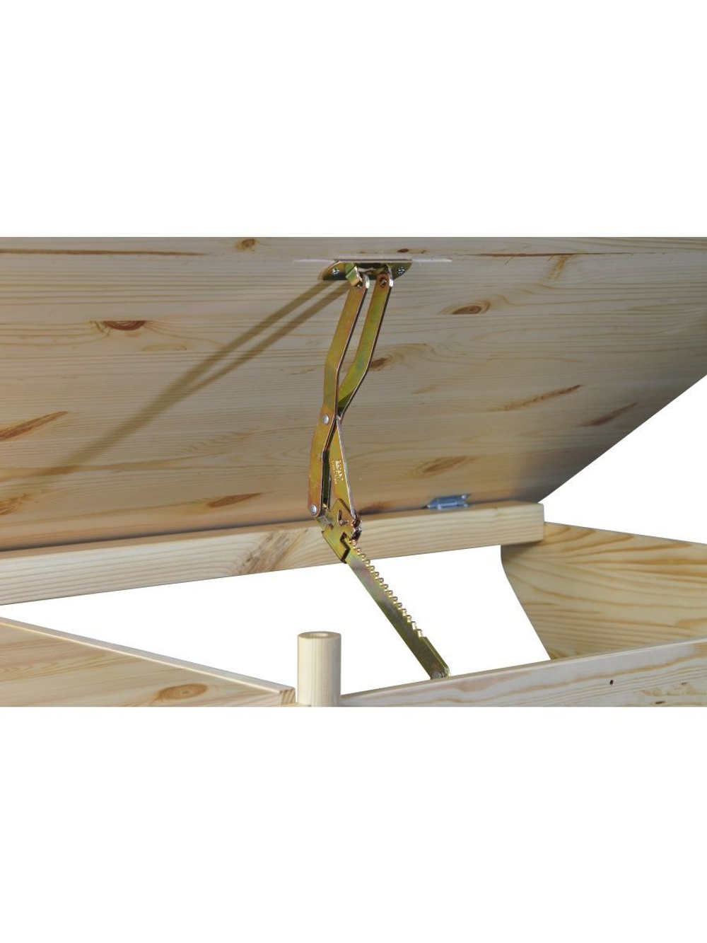 Стол письменный 120х60х62, Рио, растущая парта трансформер для школьника, компьютерный, деревянный с наклонной столешницей, массив сосны, Dipriz