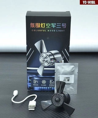 Ароматизатор-игрушка -на обдув- ВИНТ - YC-141BL черный A