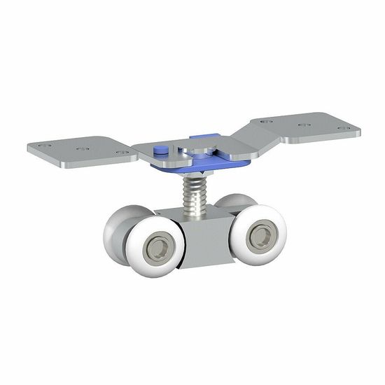 Ролики ITAROS R-01 для раздвижных дверей белый никель SN