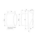 Подсветка для лестниц с датчиком движения 40158/LED