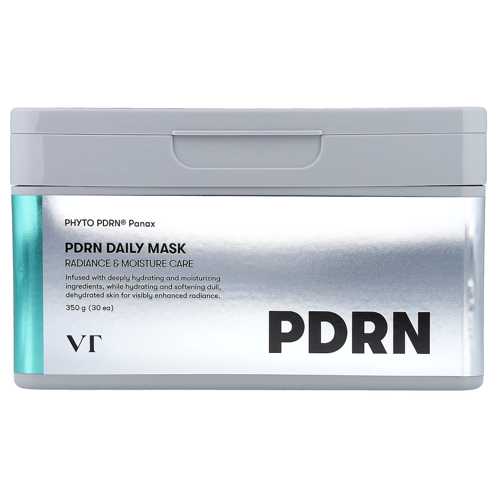 VT Cosmetics, BDRN, ежедневная маска для лица, 30 шт., 350 г