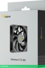 Вентилятор для корпуса Ocypus Gamma F12 BK (Gamma-F12-BK1NN00X-GL)