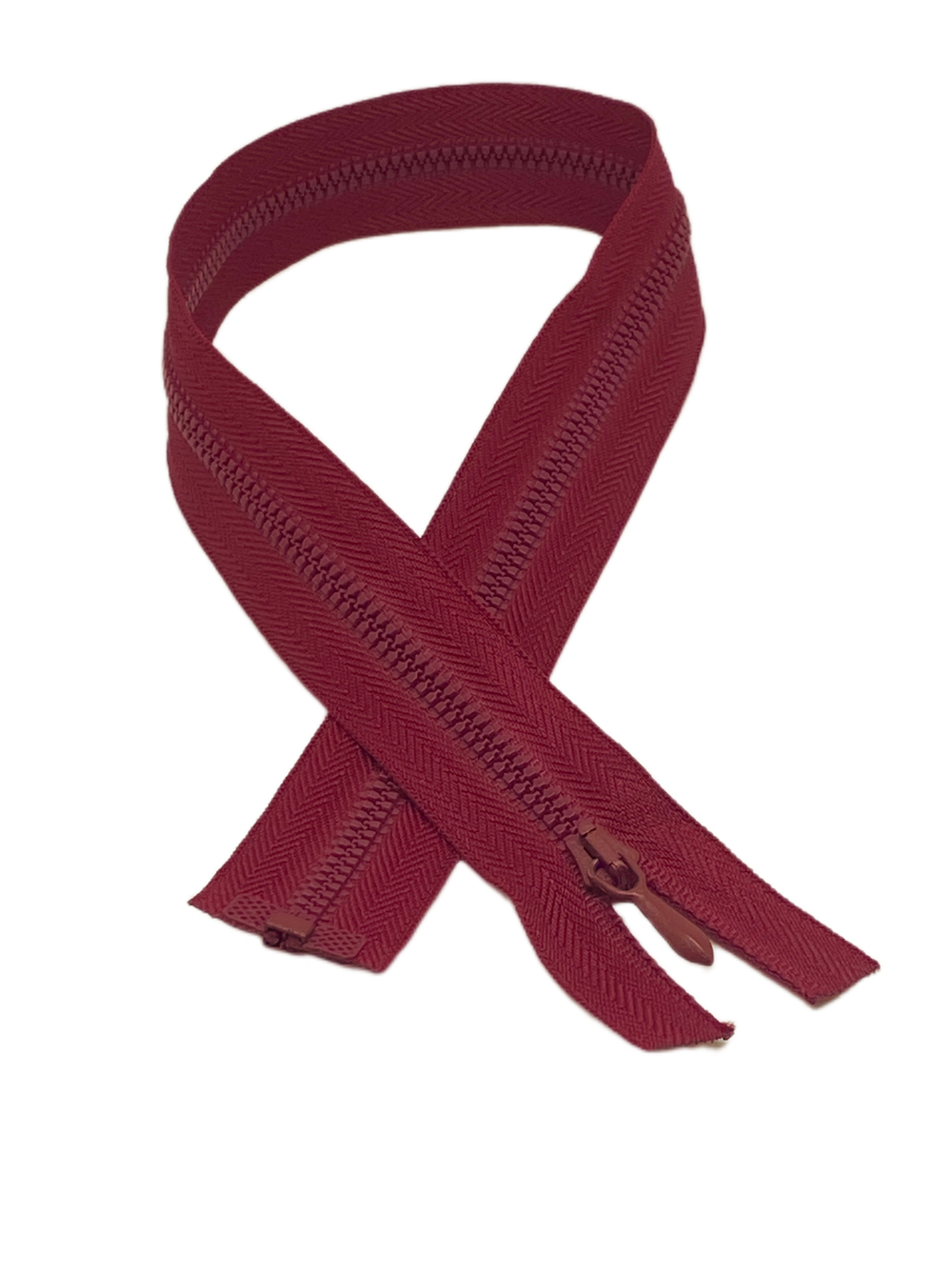 Застежка молния разъемная т-4 45 см вишневый