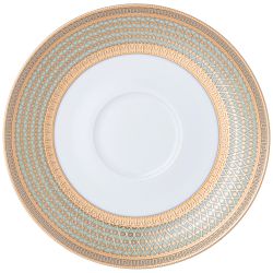 ЧАЙНЫЙ СЕРВИЗ LEFARD "ЗОЛОТАЯ СЕТКА" HА 6 ПЕР. 14 ПР. 1300/250/270 МЛ МЯТНЫЙ (КОР=1НАБ.)