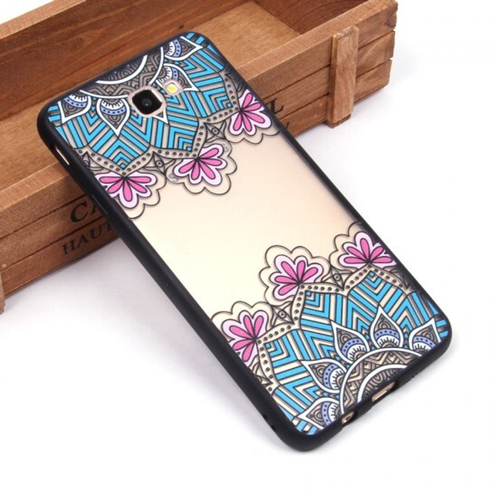 Чехол Кружево для Samsung Galaxy J7 Prime, 003613