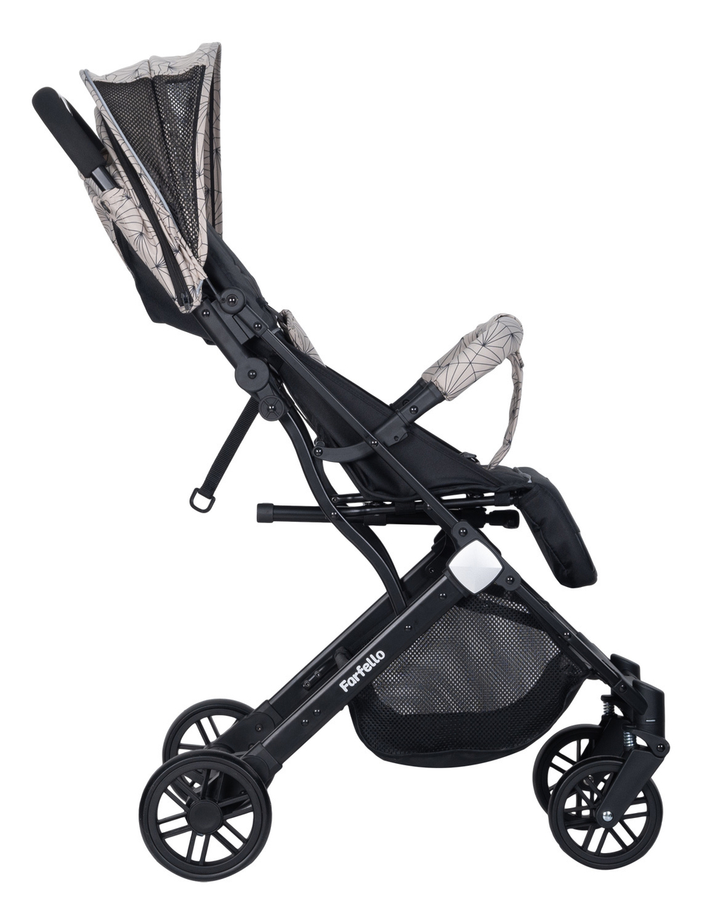 Коляска прогулочная Farfello Comfy Go, ажурный бежевый Артикул: CG-55