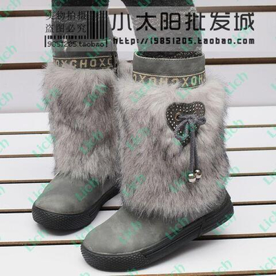 Сапоги детские с различным декором