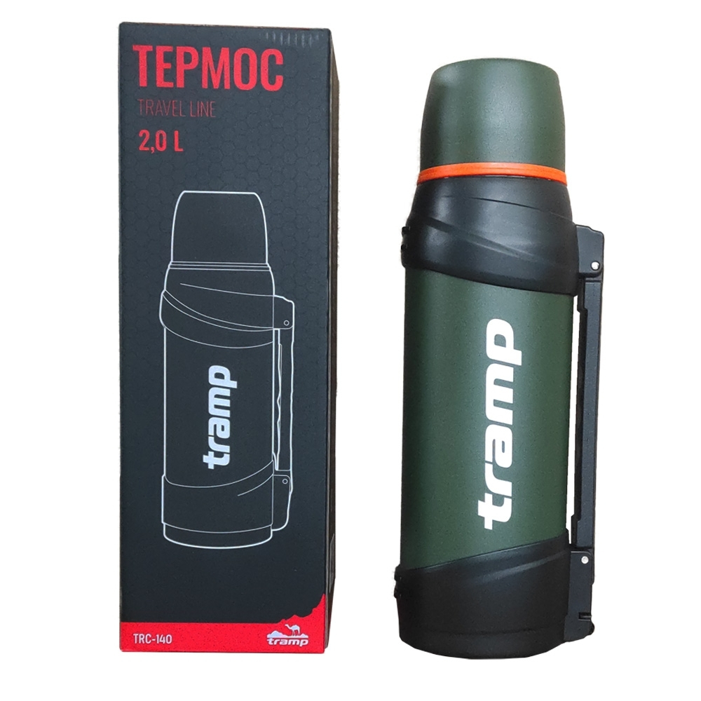 Tramp Термос Travel 2 л, TRC-140, оливковый